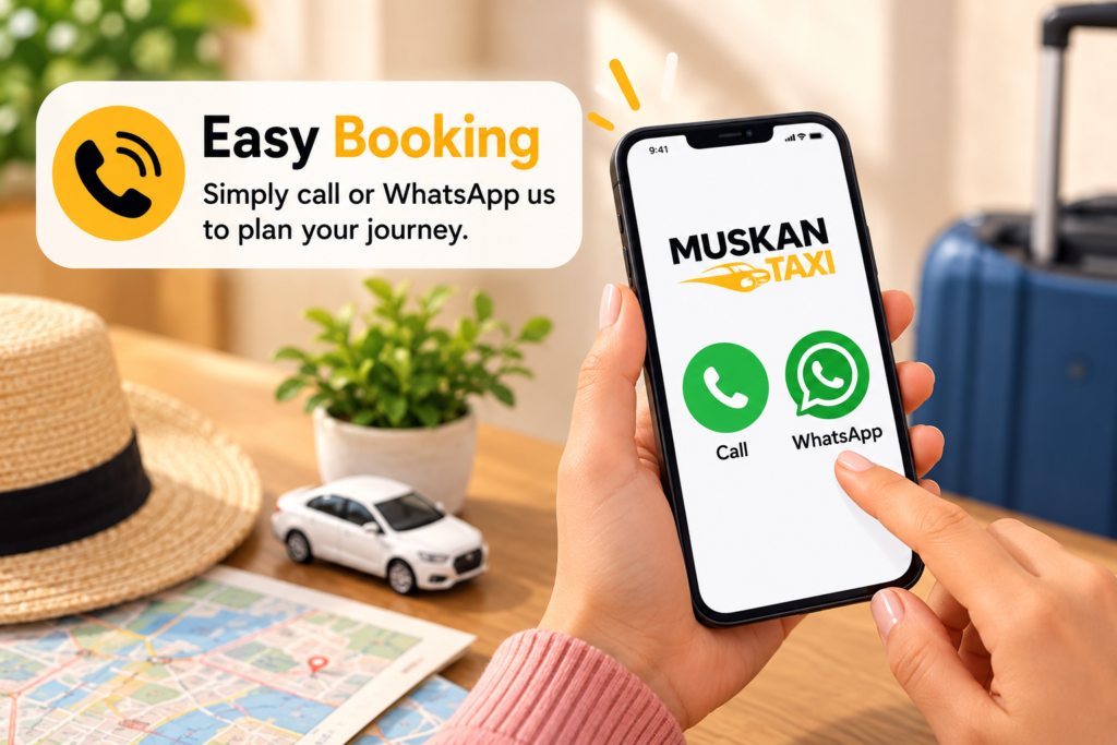 easy booking with muskan taxi
